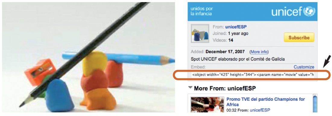 Ejemplo código embed