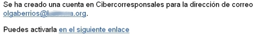 ejemplo de mensaje