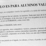 Esto sólo es para alumnos valientes Esto sólo es para alumnos valientes