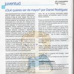 Artículo- ¿Qué quieres ser de mayor?