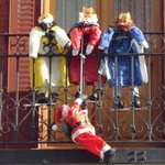 Papa noel y los reyes magos .