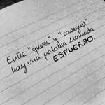 EL ESFUERZO.