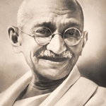 Paz, Mahatma Gandhi. Paz, Mahatma Gandhi.