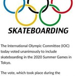 Skateboarding en los juegos Olímpicos