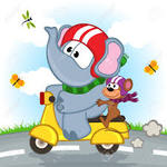 El ratón y el elefante El ratón y el elefante