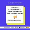 ¿Qué proponéis las chicas y chicos sobre vuestros derechos en Internet?