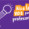 Participa defendiendo la educación, alzando la voz por el profesorado, siendo "periodista por un día"