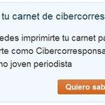 Cómo usar tu carnet de Cibercorresponsales Cómo usar tu carnet de Cibercorresponsales