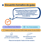 🌍 Apúntate al Encuentro formativo para guías de Cibercorresponsales y personal educador externo 🌍 Apúntate al Encuentro formativo para guías de Cibercorresponsales y personal educador externo