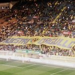 Pancarta en el Villarreal - Osasuna