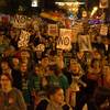 Las manifestaciones organizadas por CEAPA y el Sindicato de Estudiantes abarrotan las calles