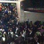 Avalancha en el Madrid Arena.