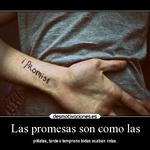 PROMESAS. ¿Qué es eso?