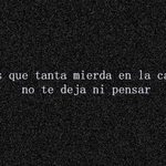 No te deja ni pensar. No te deja ni pensar.