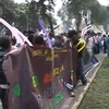 Protesta justa de chicas y chicos en Perú